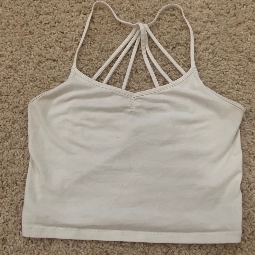 White Crop Top